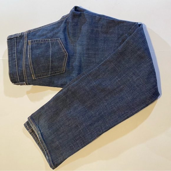 Martin & OSA jeans waist 27”, OSA bootcut, distressed, slight stretch GUC - Picture 6 of 10